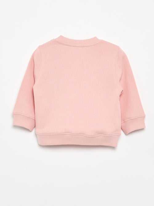 Sweater met lange mouw en print - Kiabi