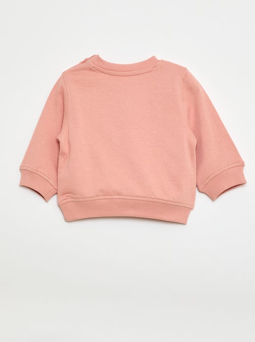 Sweater met lange mouw en print - Kiabi