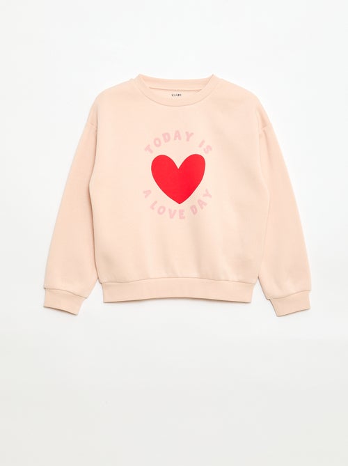 Sweater met lange mouw en print - Kiabi Sweater met lange mouw en print - Kiabi