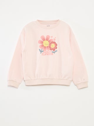 Sweater met lange mouw en print