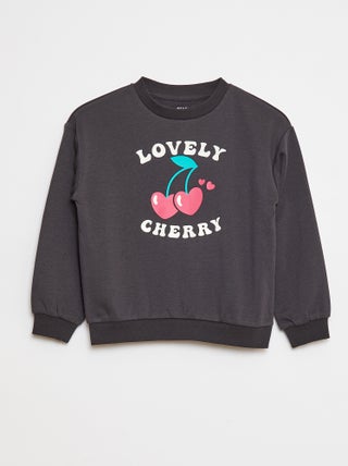 Sweater met lange mouw en print