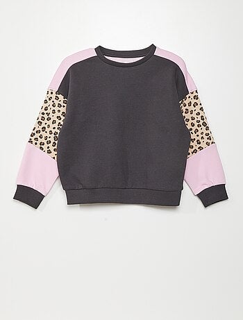 Sweater met luipaardprint - Kiabi