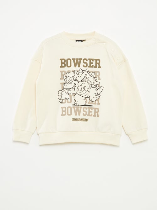 Sweater met Nintendo/Bowser-print - So Easy - Kiabi
