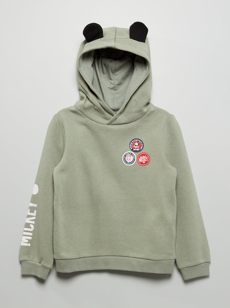 Sweater met oortjes 'Disney' GROEN - Kiabi