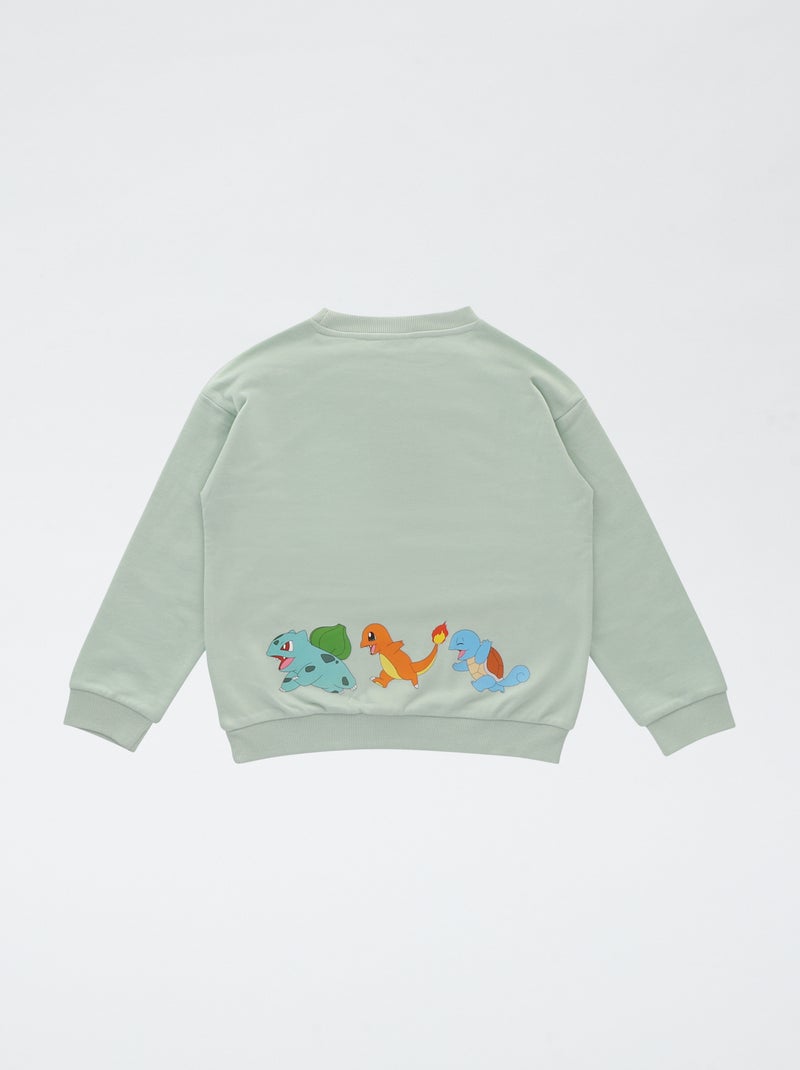 Sweater met 'Pokémon' print van katoen Blauw - Kiabi