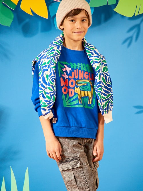 Sweater met print - 'Grafik Edition' - Kiabi