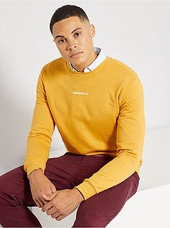 Sweater met print 'Ecodesign' - Kiabi