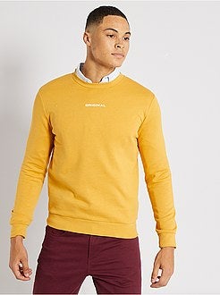 Sweater met print 'Ecodesign' - Kiabi