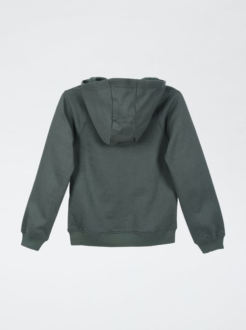 Sweater met print en capuchon - So Easy - Kiabi