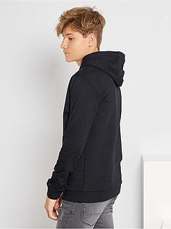 Sweater met print en capuchon 'Ecodesign' - Kiabi