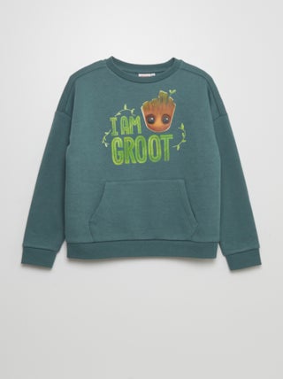 Sweater met print 'Groot' 'Marvel'