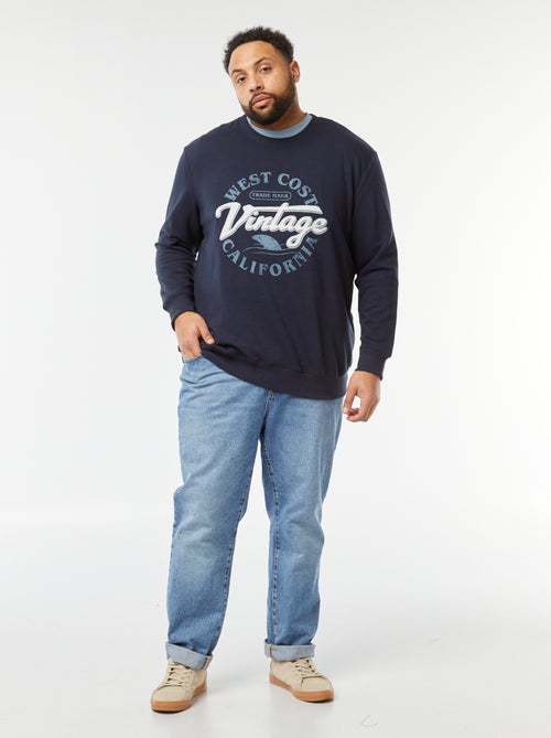 Sweater met print 'Produkt' - Kiabi