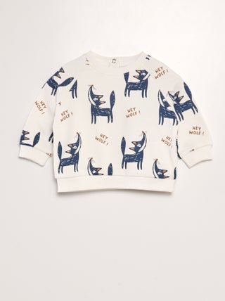 Sweater met print