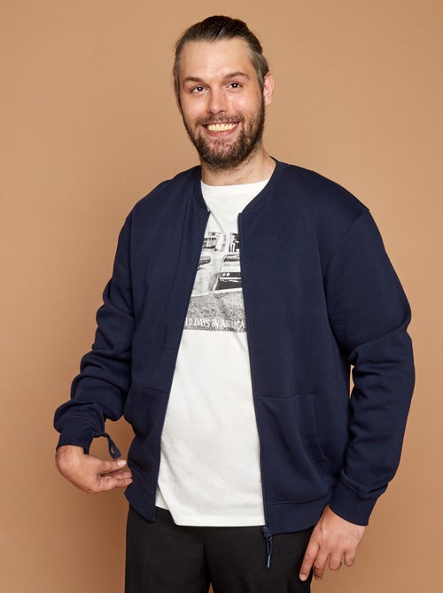 Sweater met rits - gemakkelijk aan te trekken collectie - Kiabi