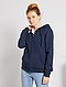     Sweater met rits en capuchon afbeelding 2

