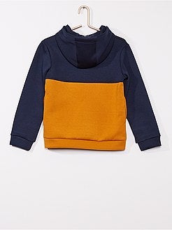 Sweater met rits en capuchon - Kiabi