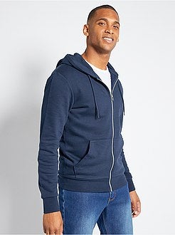 Sweater met rits en capuchon 'Ecodesign' - Kiabi