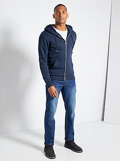 Sweater met rits en capuchon 'Ecodesign' - Kiabi