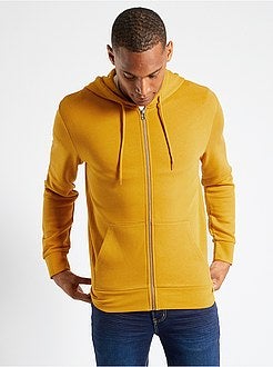 Sweater met rits en capuchon 'Ecodesign' - Kiabi