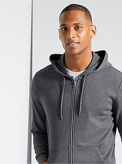 Sweater met rits en capuchon 'Ecodesign' - Kiabi