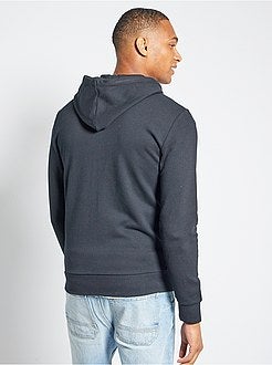 Sweater met rits en capuchon 'Ecodesign' - Kiabi