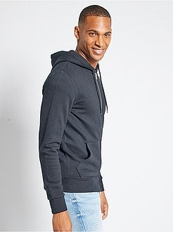 Sweater met rits en capuchon 'Ecodesign' - Kiabi