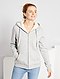     Sweater met rits en capuchon afbeelding 2
