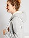     Sweater met rits en capuchon afbeelding 4

