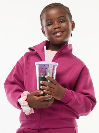 Sweater met rits en opstaande kraag