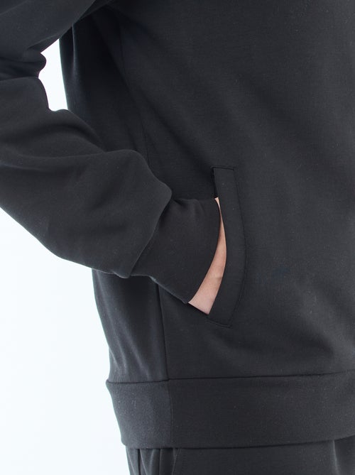 Sweater met rits en opstaande kraag - Kiabi