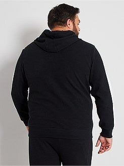 Sweater met rits van piquéstof - Kiabi