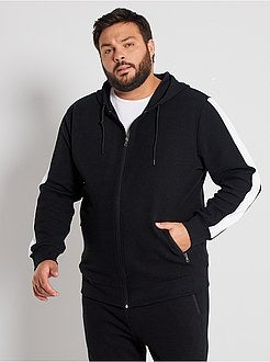 Sweater met rits van piquéstof - Kiabi