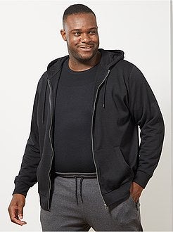 Sweater met ritssluiting en capuchon - Kiabi