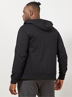 Sweater met ritssluiting en capuchon - Kiabi