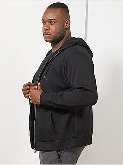 Sweater met ritssluiting en capuchon - Kiabi