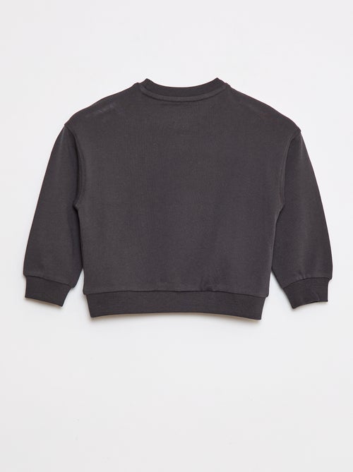 Sweater met ronde hals - Grafik Edition - Kiabi