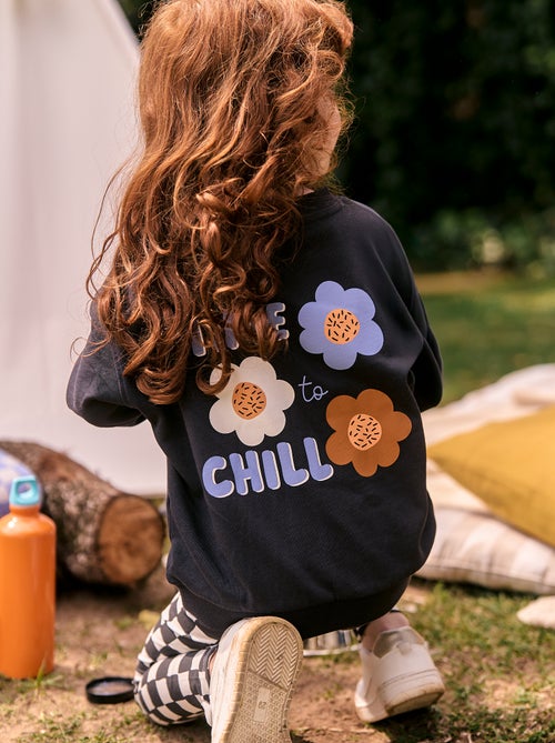 Sweater met ronde hals - Grafik Edition - Kiabi