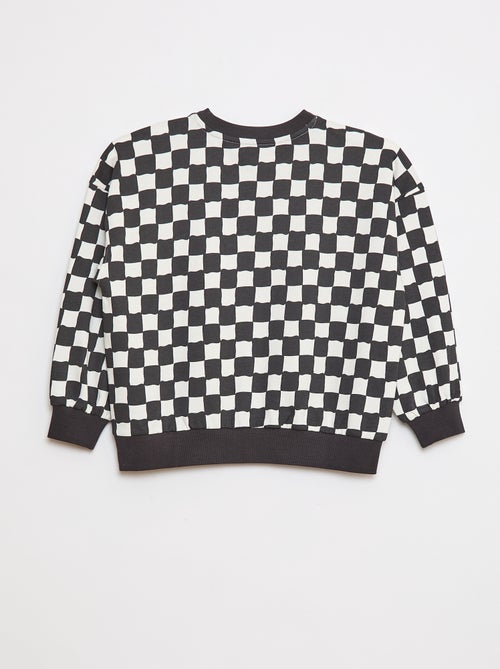 Sweater met ronde hals - Grafik Edition - Kiabi