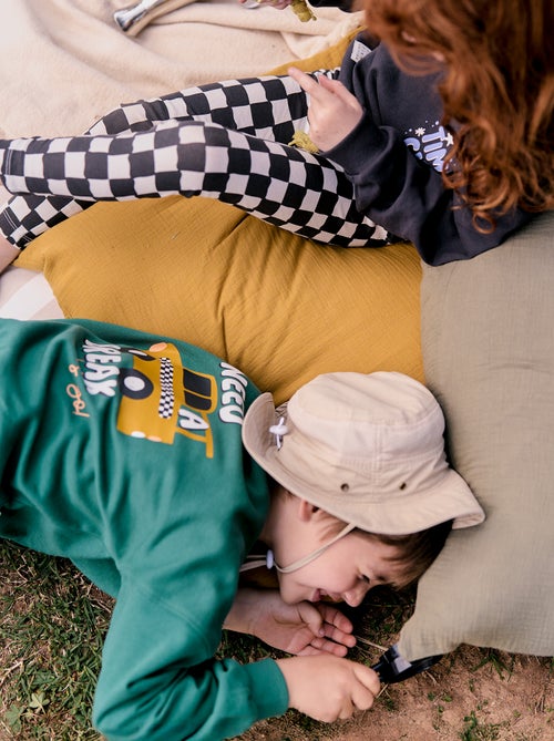 Sweater met ronde hals - Grafik Edition - Kiabi