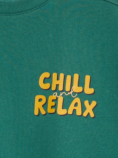 Sweater met ronde hals - Grafik Edition - Kiabi