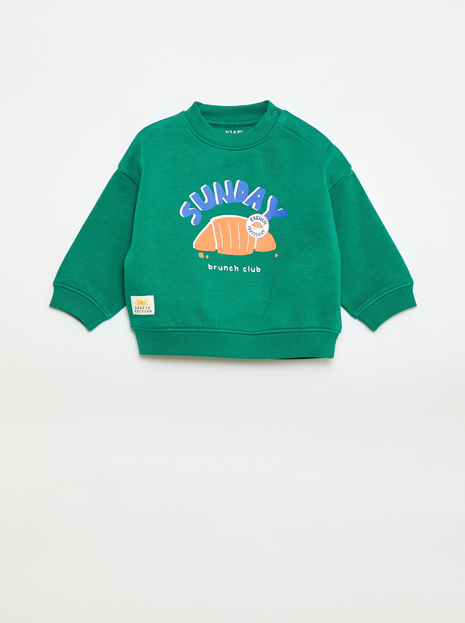 Sweater met ronde hals - Grafik Edition