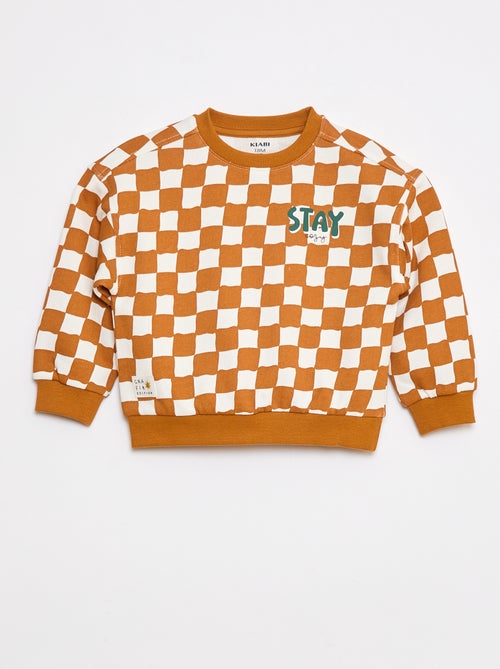 Sweater met ronde hals - Grafik Edition - Kiabi