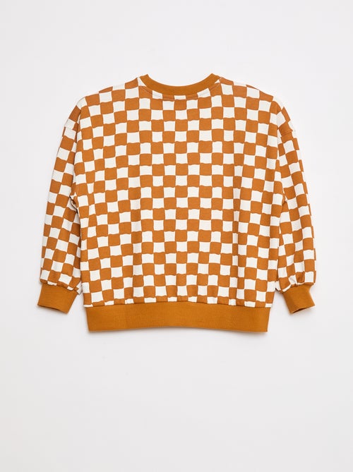 Sweater met ronde hals - Grafik Edition - Kiabi