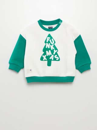 Sweater met ronde hals - Grafik Edition