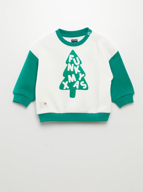 Sweater met ronde hals - Grafik Edition - Kiabi