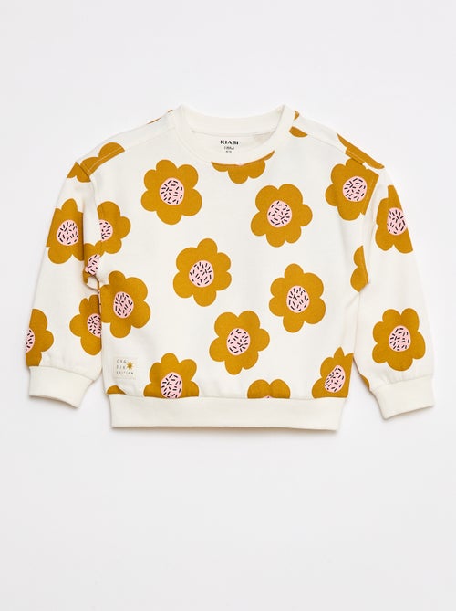 Sweater met ronde hals - Grafik Edition - Kiabi