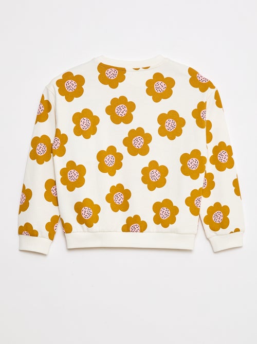 Sweater met ronde hals - Grafik Edition - Kiabi