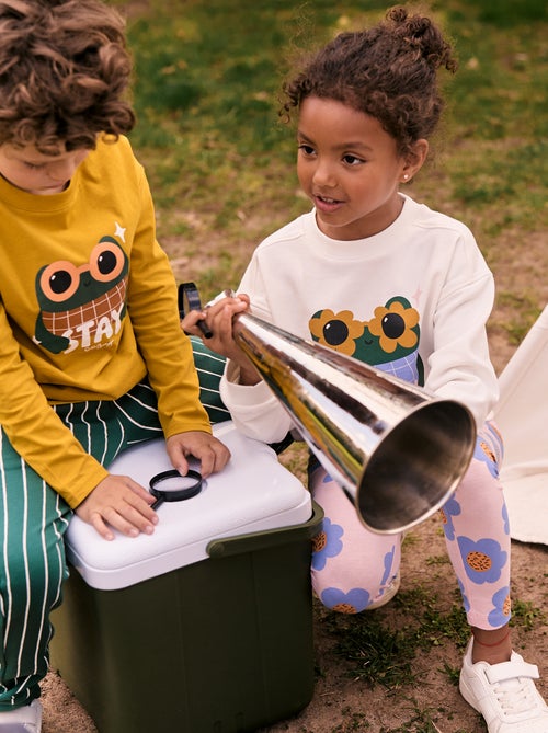 Sweater met ronde hals - Grafik Edition - Kiabi Sweater met ronde hals - Grafik Edition - Kiabi