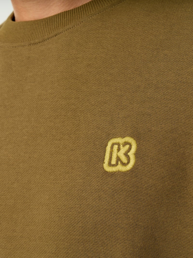Sweater met ronde hals - Kiabi Groen - Kiabi
