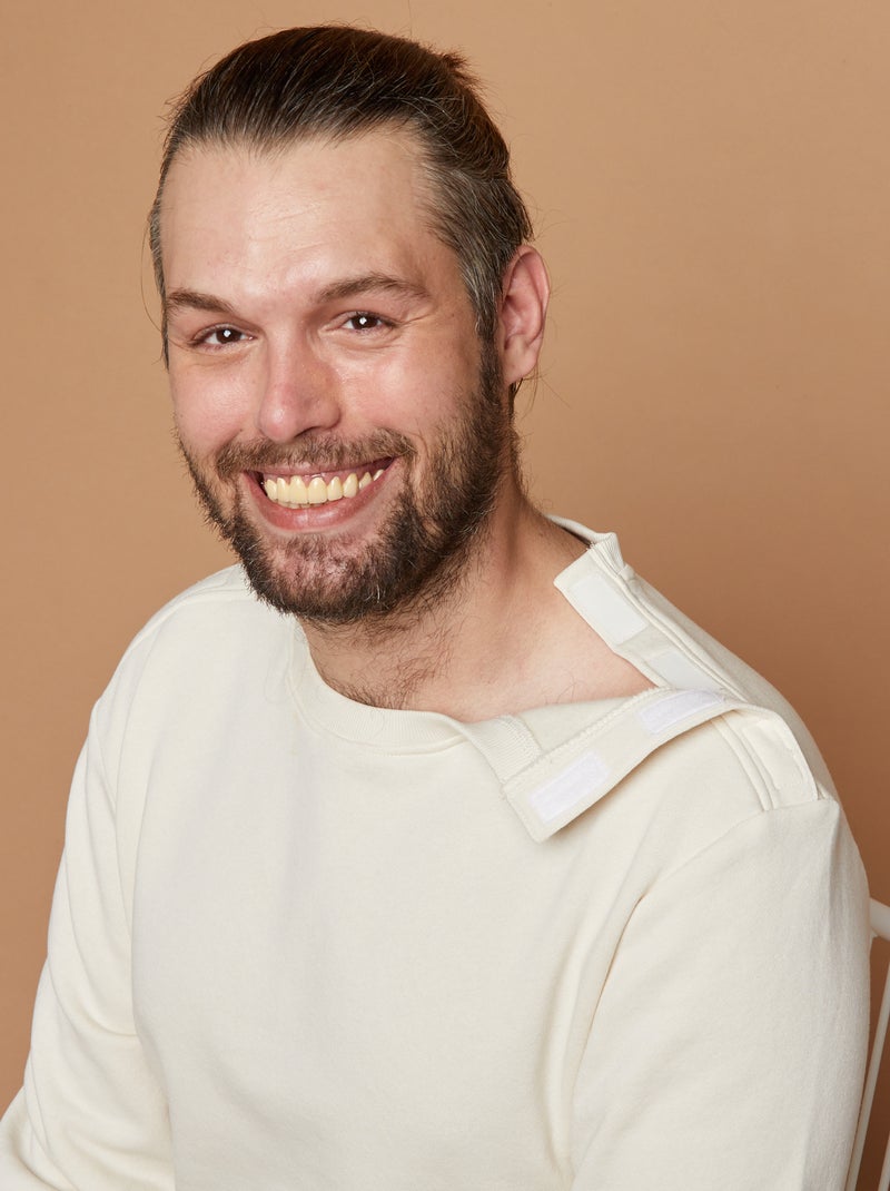 Sweater met ronde hals - So Easy WIT - Kiabi